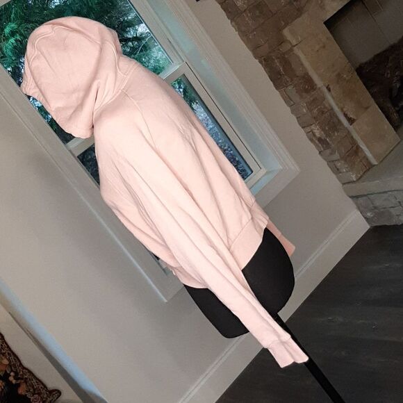 DIP Mauve Crop Top Sweatshirt Hoodie - Picture 3 of 13